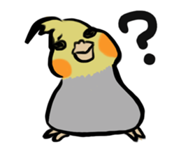 Cockatiel PenPen sticker #11752223