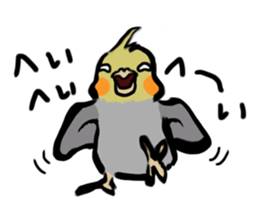 Cockatiel PenPen sticker #11752224