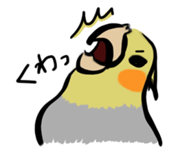 Cockatiel PenPen sticker #11752226