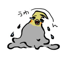 Cockatiel PenPen sticker #11752228