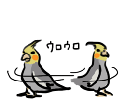 Cockatiel PenPen sticker #11752231