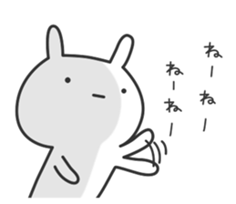 Rabbit of Usaon sticker #11752760