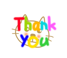 Friendly sticker of cat sticker #11752995