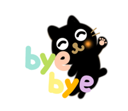 Friendly sticker of cat sticker #11753023