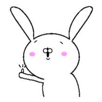 Mr. rabbit who moves sticker #11753117