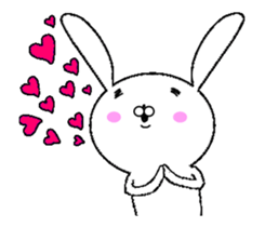 Mr. rabbit who moves sticker #11753118