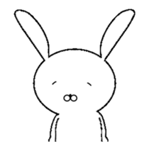 Mr. rabbit who moves sticker #11753123