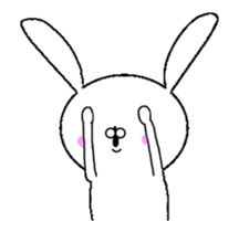 Mr. rabbit who moves sticker #11753127