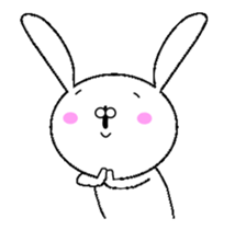 Mr. rabbit who moves sticker #11753134