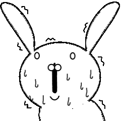 Mr. rabbit who moves