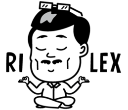 Kata si Om sticker #11753155