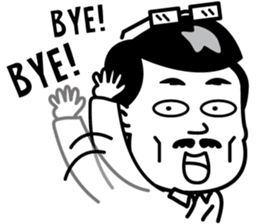 Kata si Om sticker #11753174