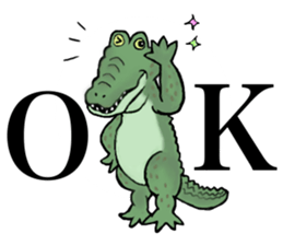 Hippopotamus&Crocodile sticker #11753347