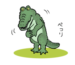 Hippopotamus&Crocodile sticker #11753351