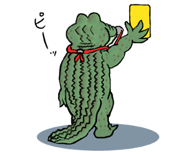 Hippopotamus&Crocodile sticker #11753377