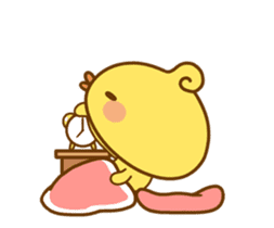 Piyomaru animated stickers. sticker #11753451