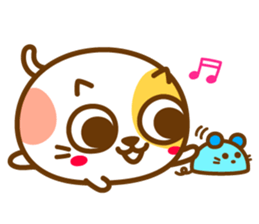 Maarui-Neko sticker #11753523