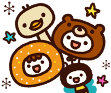 Donut BOY and Friends Animation Stickers sticker #11753580