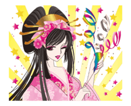 Move! Pretty picture book Oiranhen sticker #11753677