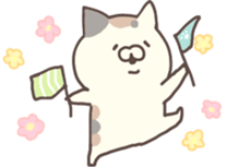 hagemashi cat sticker #11753827