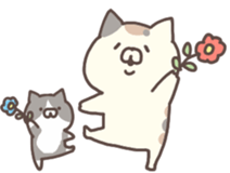 hagemashi cat sticker #11753829