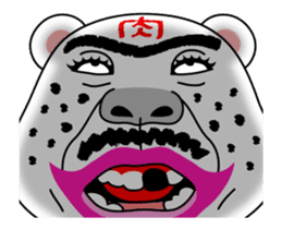 Draw on Bear's Face sticker #11753932