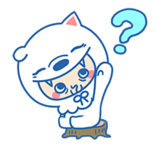 Move like a baby! Ookami Bouya sticker #11754044