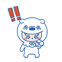 Move like a baby! Ookami Bouya sticker #11754045