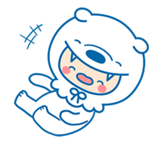 Move like a baby! Ookami Bouya sticker #11754054