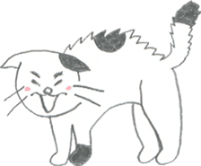 Loose cat: Move loosely sticker #11754180
