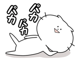 Big face cat sticker! sticker #11754239