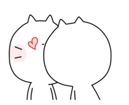 Big face cat sticker! sticker #11754241