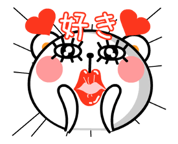 pachipachi Kuma and Megane 2 sticker #11754333