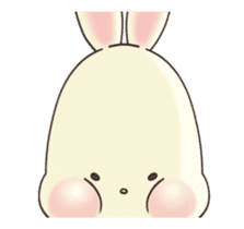 Cute bear and rabbit 8 by Torataro sticker #11754405
