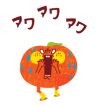 UHYOHYO NA RINGOKUN move.1 sticker #11754680