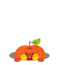 UHYOHYO NA RINGOKUN move.1 sticker #11754685