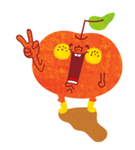 UHYOHYO NA RINGOKUN move.1 sticker #11754687