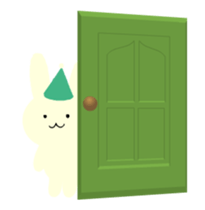 Simple Rabbit Animated Stickers sticker #11755147