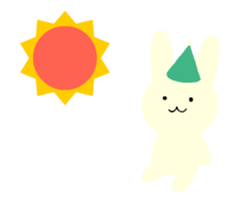 Simple Rabbit Animated Stickers sticker #11755154