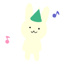 Simple Rabbit Animated Stickers sticker #11755160