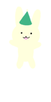 Simple Rabbit Animated Stickers sticker #11755163