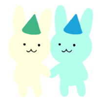 Simple Rabbit Animated Stickers sticker #11755166