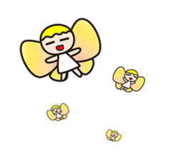 Comical fairy sticker #11756074