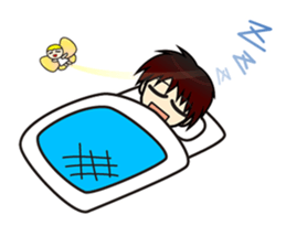 Comical fairy sticker #11756085