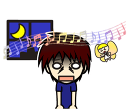 Comical fairy sticker #11756088