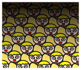 Comical fairy sticker #11756092