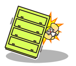 Comical fairy sticker #11756104