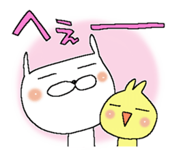 Rabbit of the Love 3 sticker #11756242