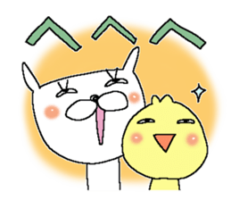 Rabbit of the Love 3 sticker #11756244