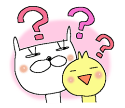 Rabbit of the Love 3 sticker #11756259